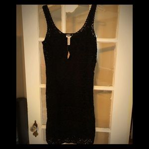 Mimi Maternity crochet dress